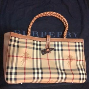 Burberry signature handbag